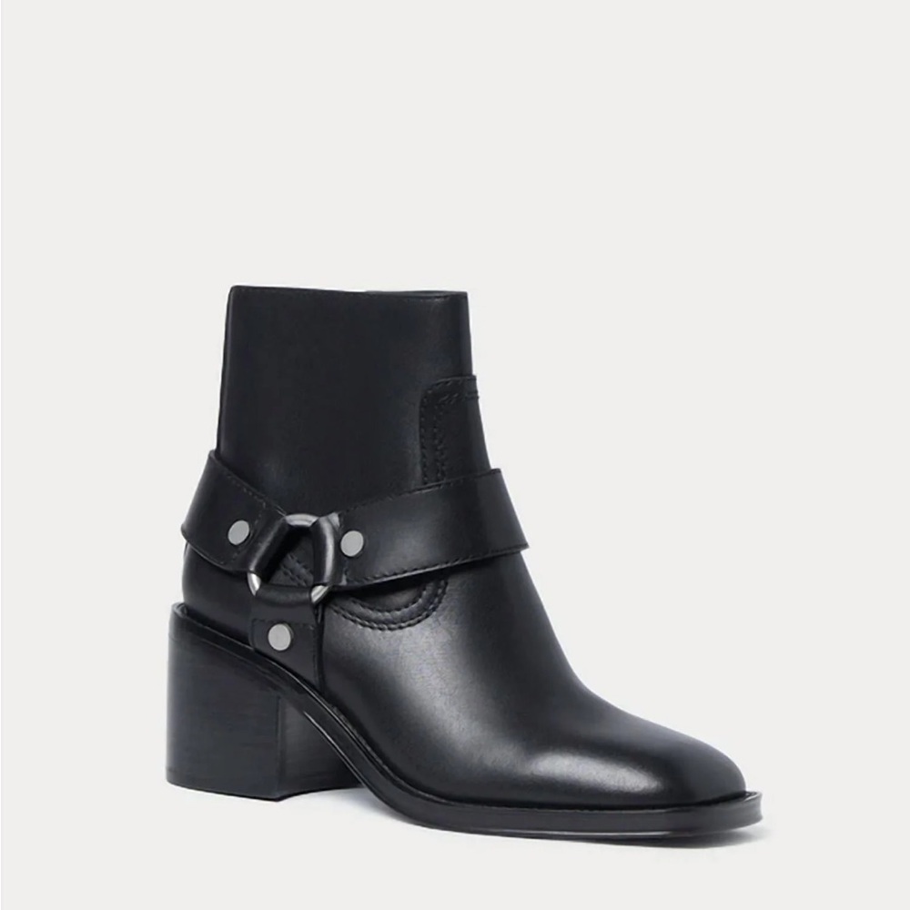 NWT, Loeffler Randall Riverva Moto Bootie, Size 10